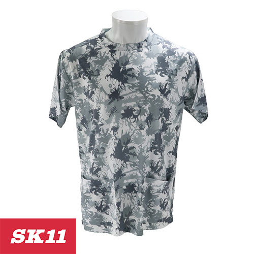 ◎商品名：SK11 ポケット付き半袖Tシャツ◎メーカー：藤原産業◎品番：521971-KM-M、521972-KM-L、521973-KM-LL、521974-KM-3L◎カラー：カモフラ◎サイズ：M