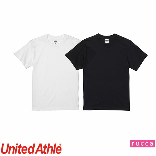◎商品名：5.6オンス ハイクオリティー Tシャツ(ティア アウェイ タグ)◎メーカー：United Athle(ユナイテッドアスレ)◎品番：500105◎カラー：0001 ホワイト、0002 ブラッ