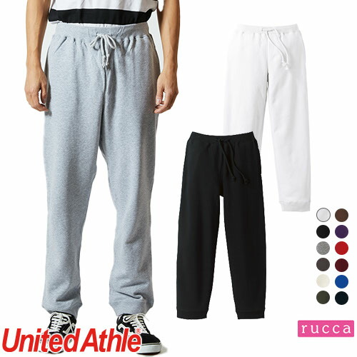 ◎商品名：10.0オンス スウェットパンツ(裏パイル)◎メーカー：United Athle(ユナイテッドアスレ)◎品番：501701◎カラー：0001 ホワイト、0002 ブラック、0006 ミックス