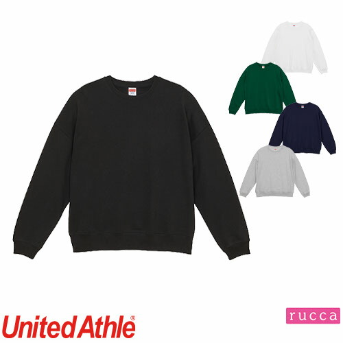 ◎商品名：10.0オンス ビッグシルエット クルーネック スウェット(裏パイル)◎メーカー：United Athle(ユナイテッドアスレ)◎品番：520501◎カラー：0001 ホワイト、0002 ブ