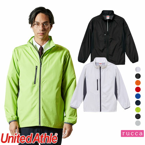 ◎商品名：マイクロリップストップ スタンド ジャケット(裏地付)◎メーカー：United Athle(ユナイテッドアスレ)◎品番：706801◎カラー：0001 ホワイト、0002 ブラック、0064